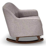 Bristam Nursery Rocking Chair - Grey & Walnut