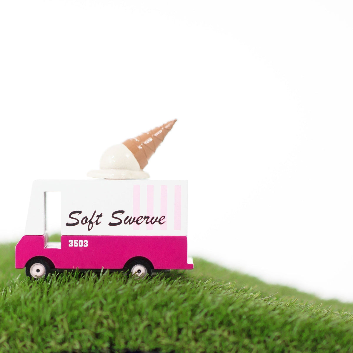Candylab Wooden Diecast Candyvan Ice Cream Van