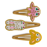 Plume Accessories - Hair Clips Aube X 3