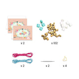 Djeco Bracelets Craft Duo - Tila & Flowers