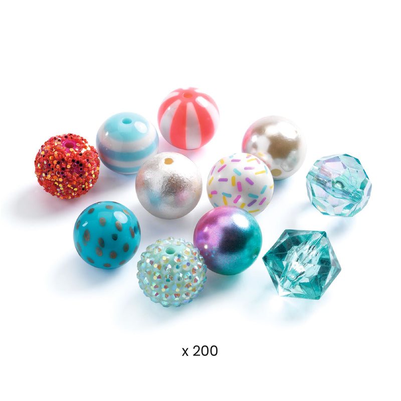 Djeco Abundance Jewellery Beads - Perles Bulles