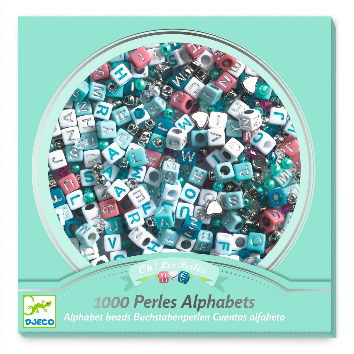 Djeco Abundance Jewellery Beads - Perles Alphabet