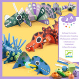 Djeco Diy Pipe Cleaner Threading - Terrible Dinos