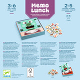 Djeco Games - Memo Lunch