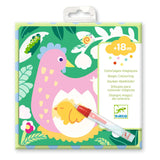 Djeco Magic Colouring - Peekaboo! Garden Baby Animals