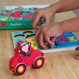 Djeco Wooden Puzzle -Puzz & Roll Colour