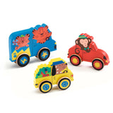 Djeco Wooden Puzzle -Puzz & Roll Colour