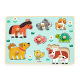 Djeco Dog'n'Co Peg Puzzle