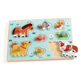 Djeco Dog'n'Co Peg Puzzle