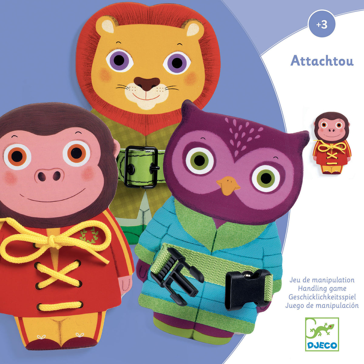 Djeco Attachtou - Fine Motor Game