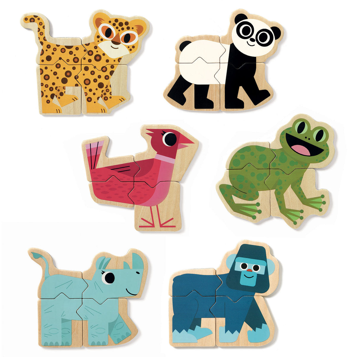Djeco Magnetic Mixanimo Puzzle