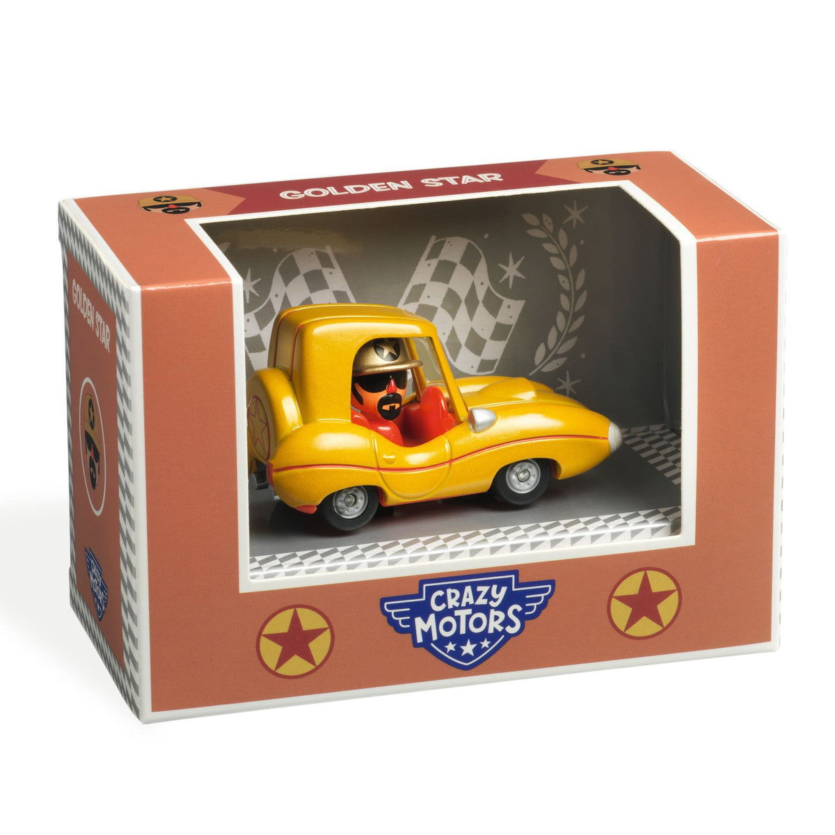 Djeco Crazy Motors Car - Golden Star