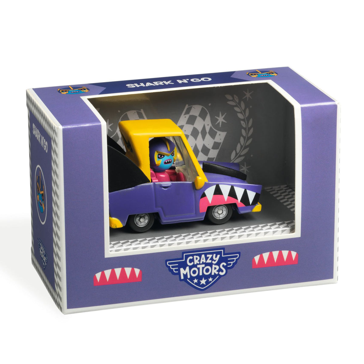 Djeco Crazy Motors Car - Shark N'Go