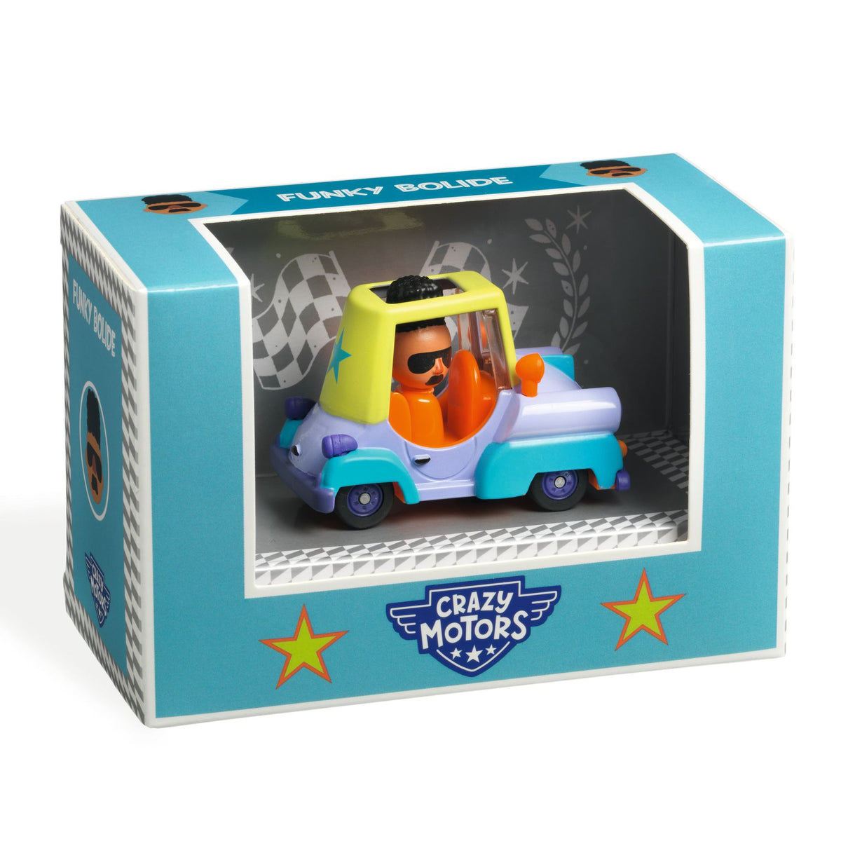 Djeco Crazy Motors Car - Funky Bolide