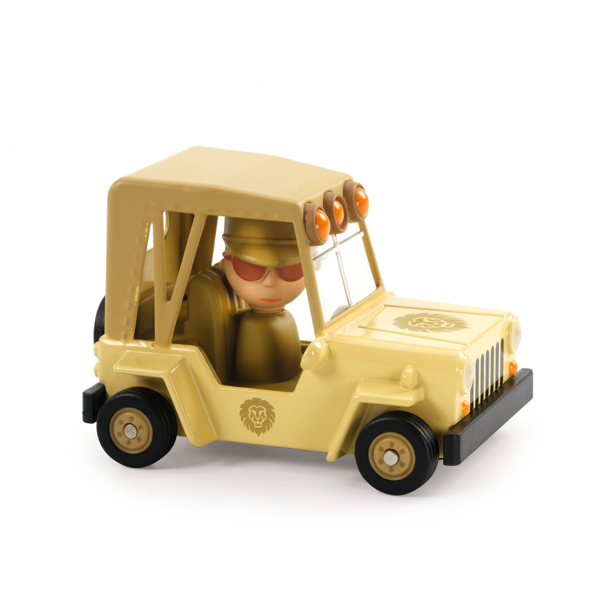 Djeco Crazy Motors Car - Lion Safari
