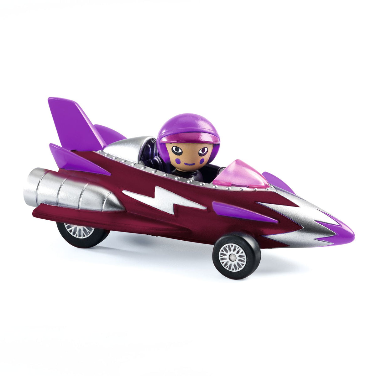 Djeco Crazy Motors Car - Miss Burgundy