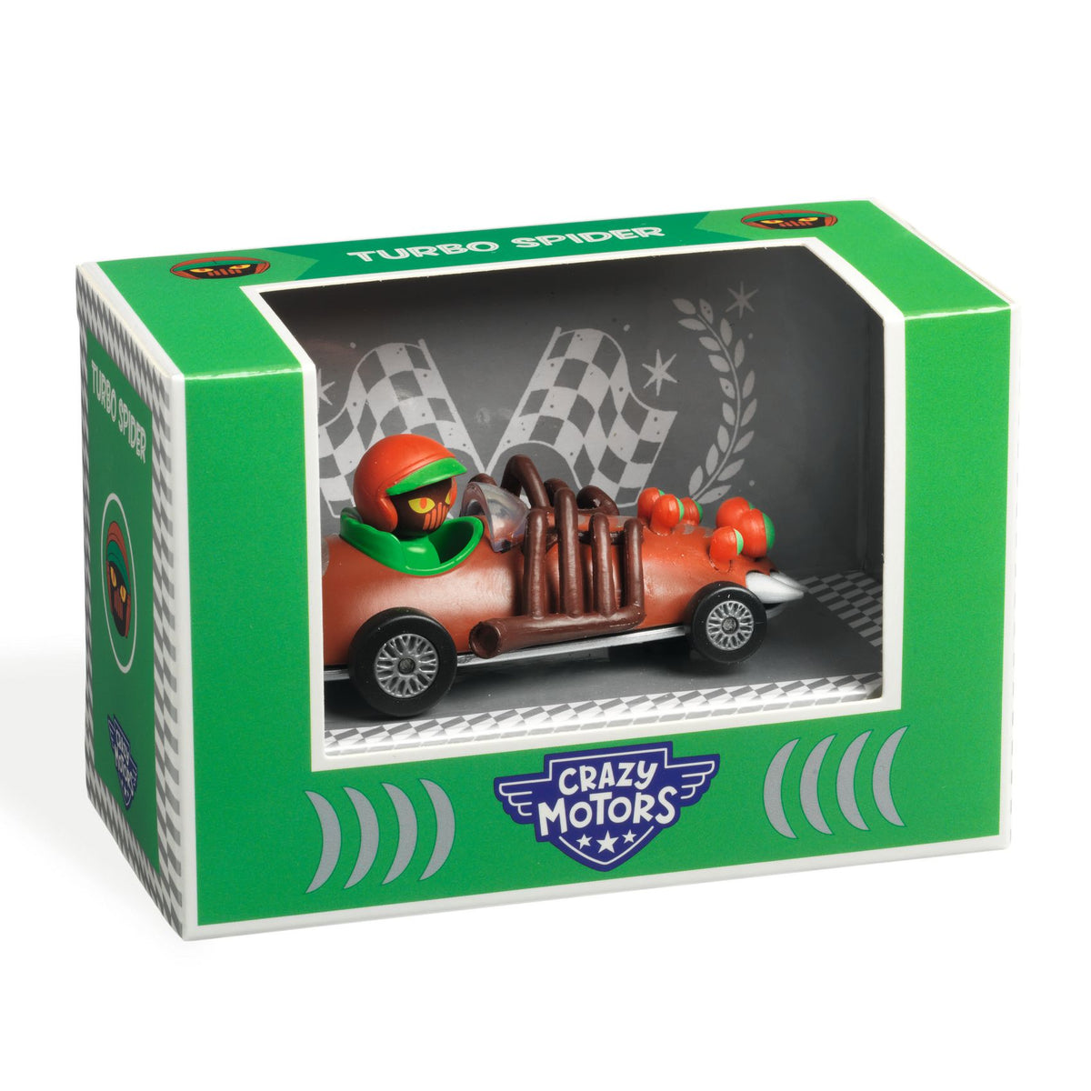 Djeco Crazy Motors Car - Turbo Spider