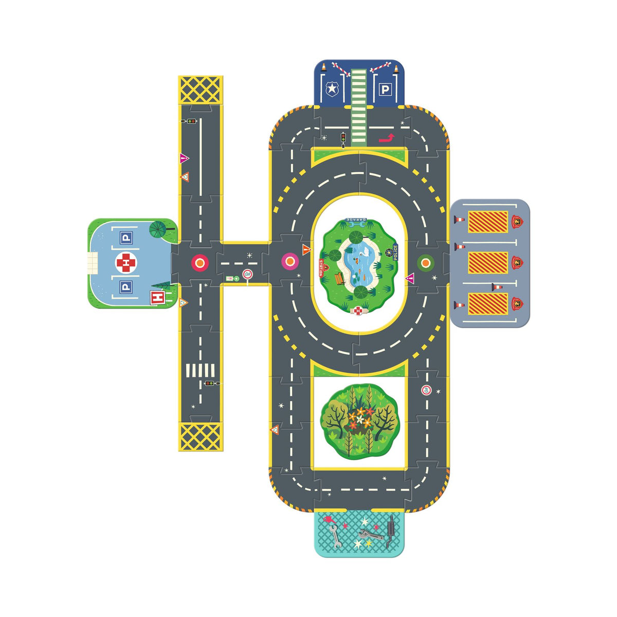 Djeco Crazy Motors - Giant City Circuit