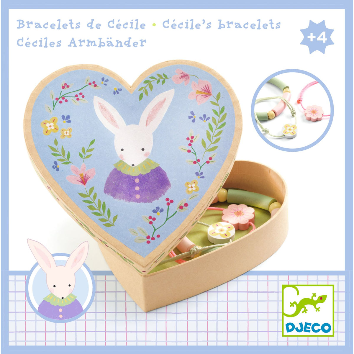 Djeco Bracelets in a Little Box - Cecile