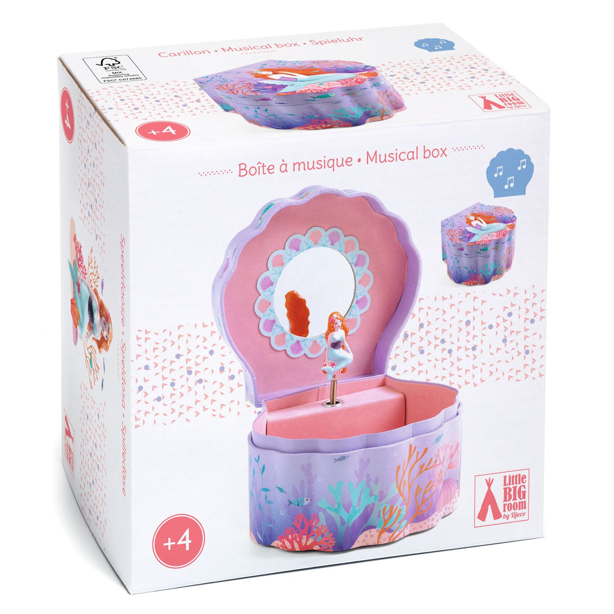 Djeco Enchanted Mermaid Music Box