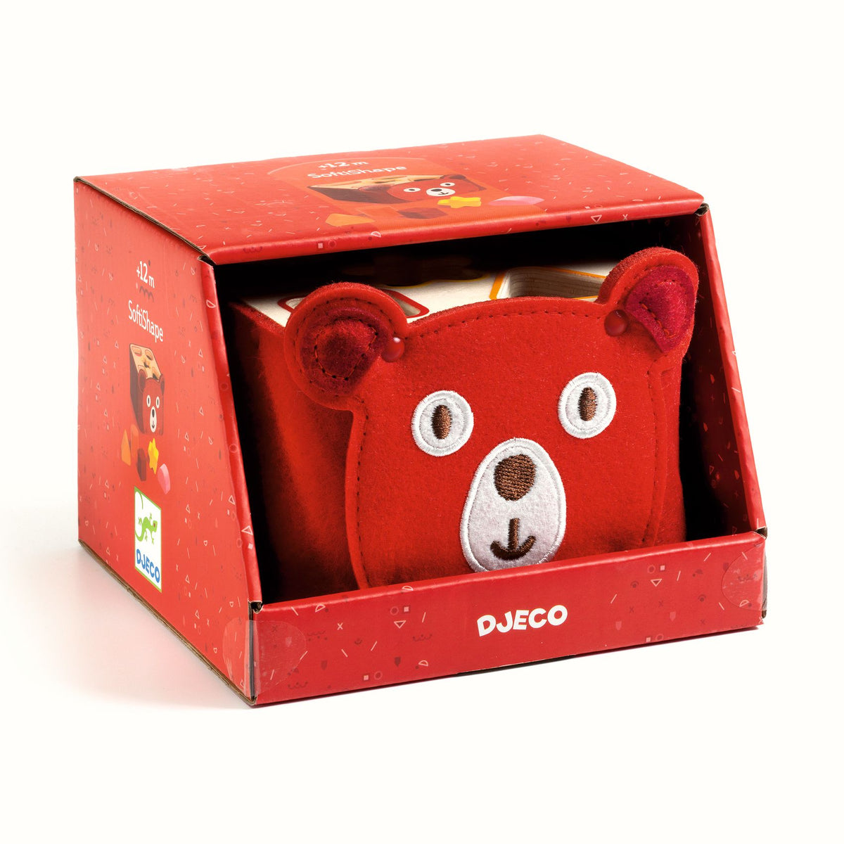 Djeco Softishape - Wooden and Felt Shape Sorter
