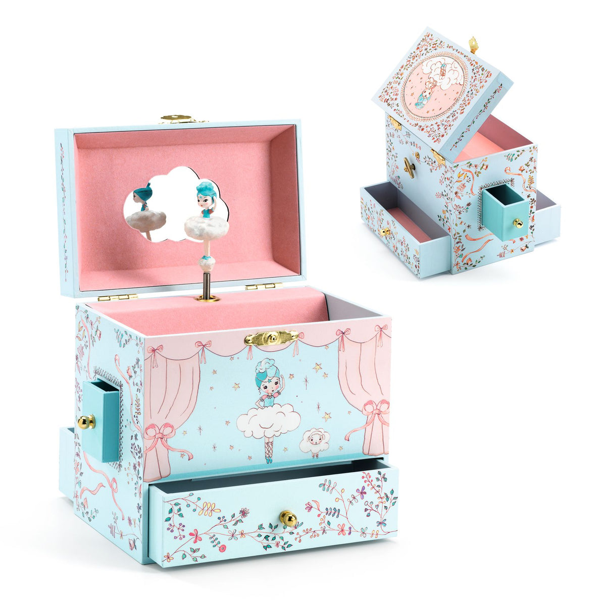 Djeco Music Box Ballerina On Stage