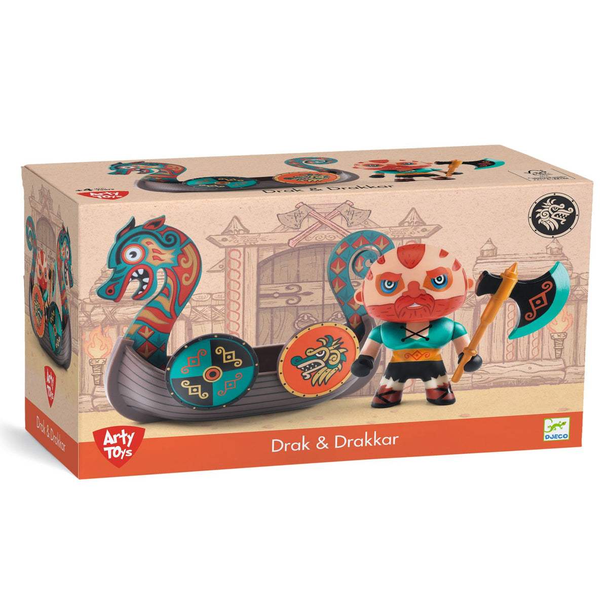 Djeco Drack & Ze Drakker Arty Toy