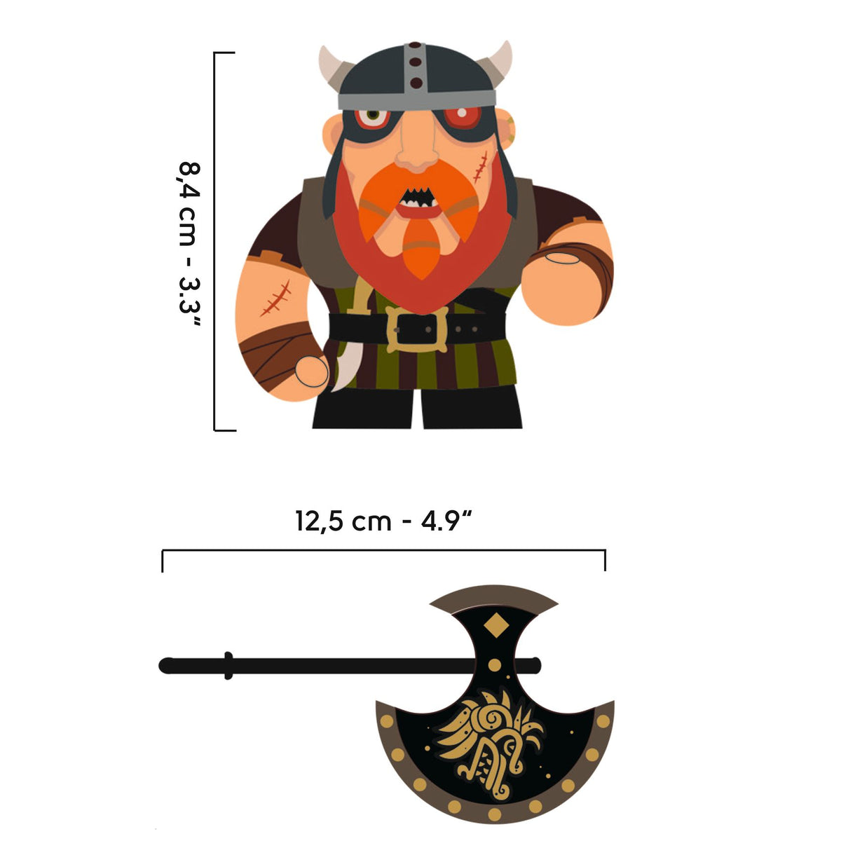 Djeco Ze Barbarious Arty Toy