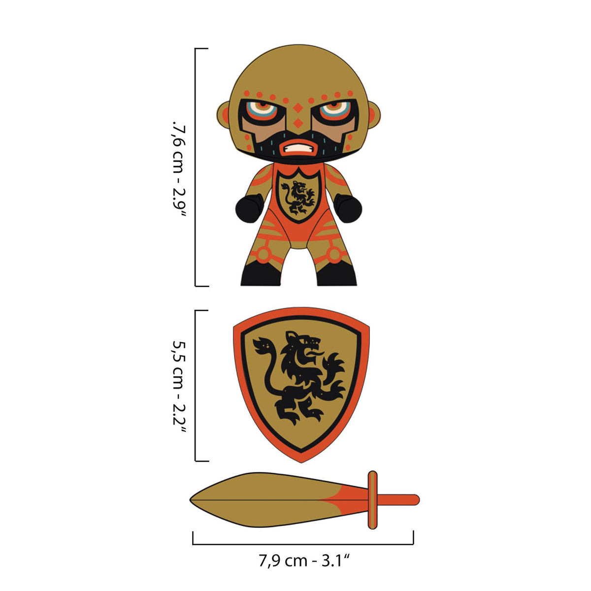 Djeco Bright Knight Arty Toy