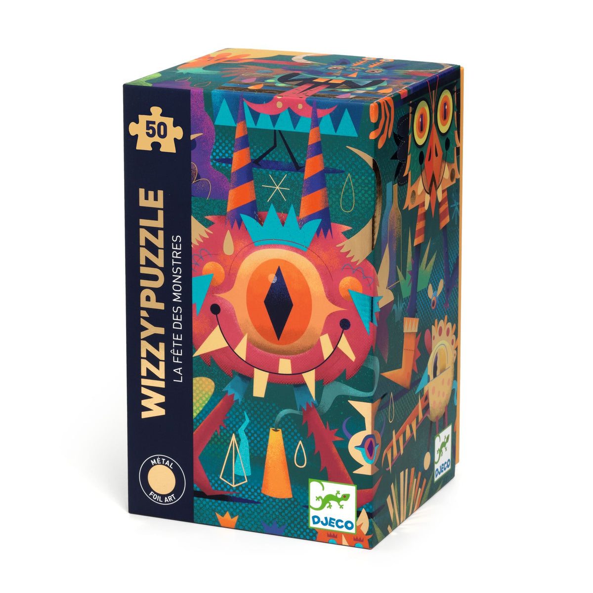 Djeco Wizzy Puzzle - Monster Party 50pcs