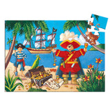 Djeco The Pirate and His Treasure Puzzle - 36 pcs