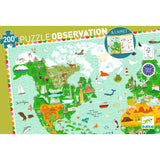 Djeco Around the World Observation Puzzle - 200 Pieces