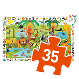 Djeco Observation Puzzle The Jungle - 35 pcs
