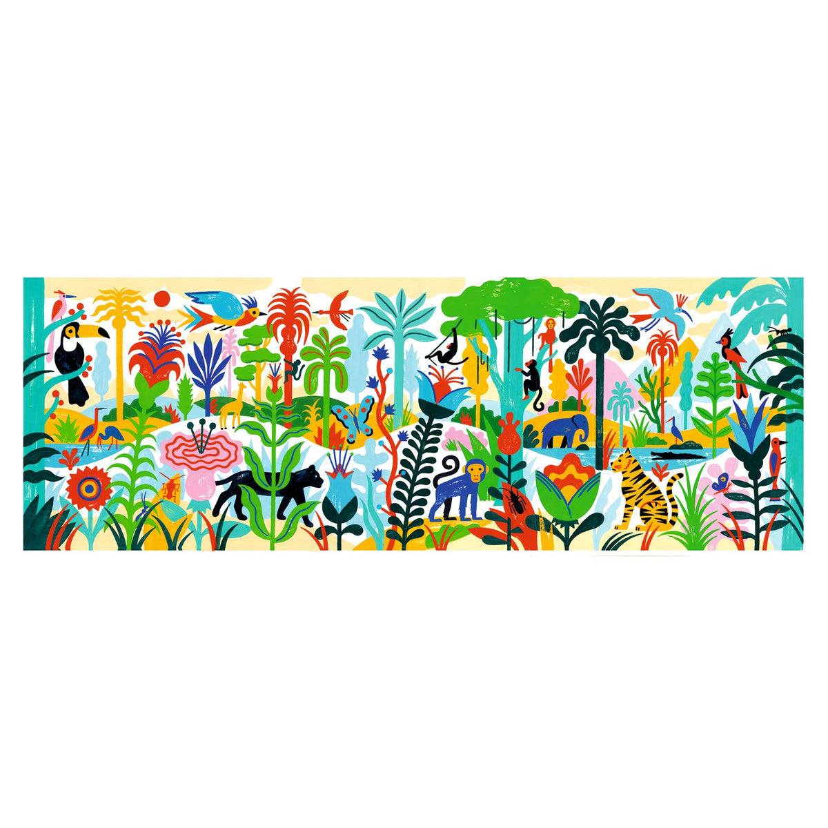 Djeco Jungle Puzzle - 100 Pieces