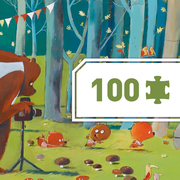 Djeco Forest Friends Puzzle - 100 Pieces