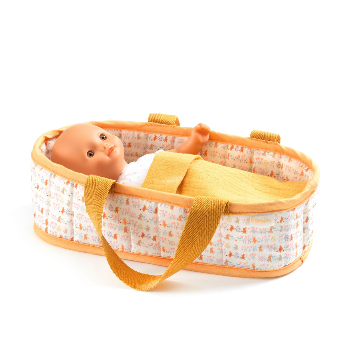 Pomea Dolls Mini Sasha (with Moses Basket)