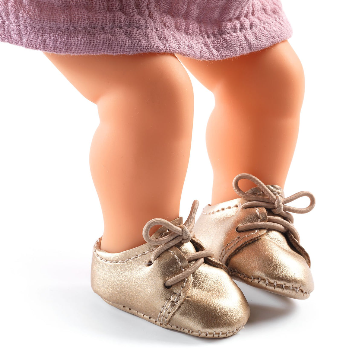 Pomea Dolls Golden Shoes