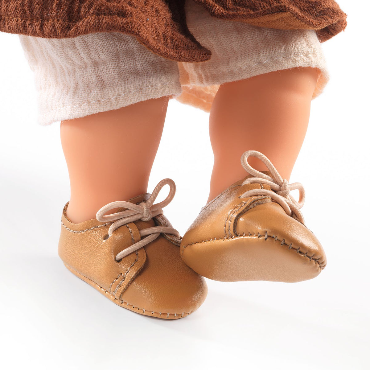 Pomea Dolls Brown Shoes