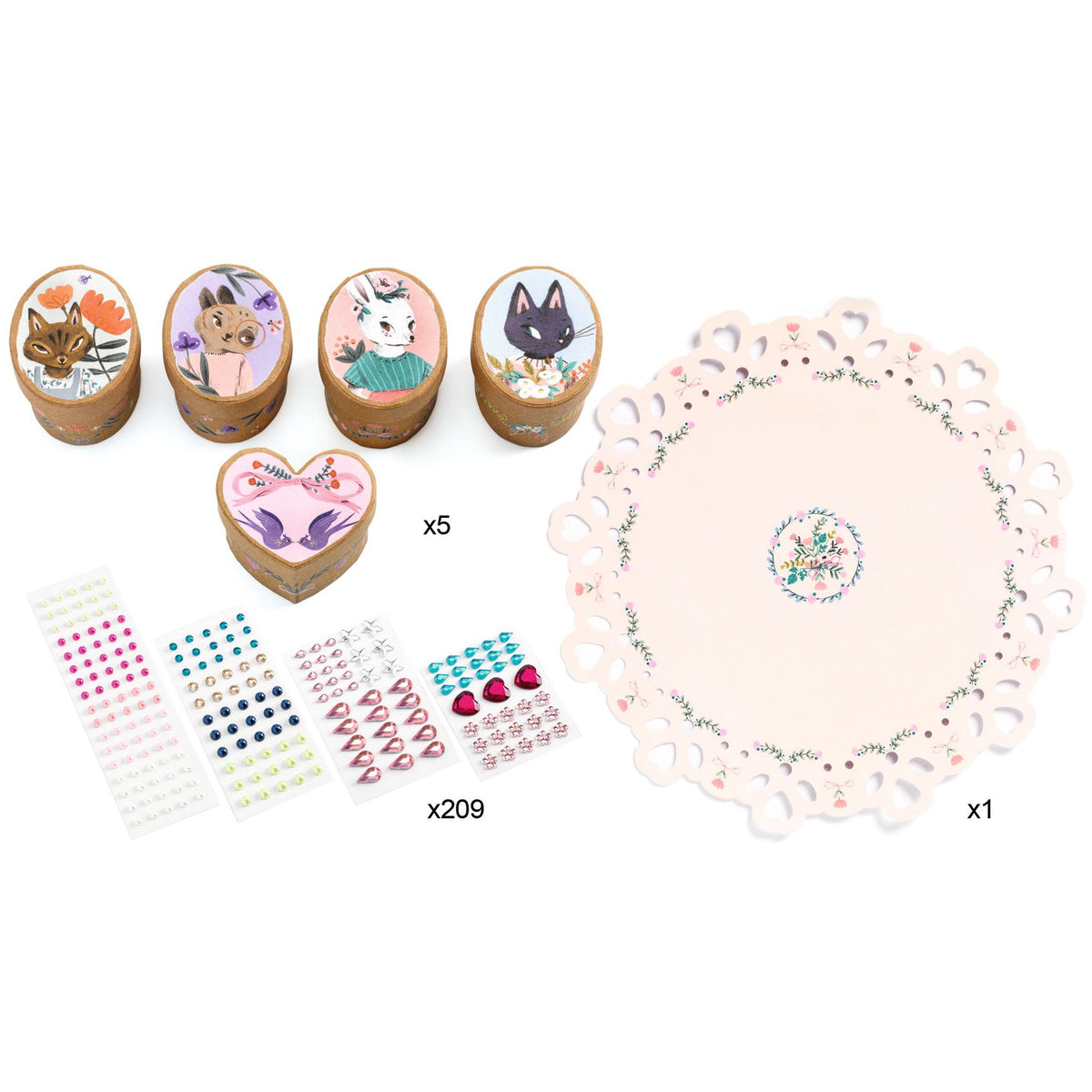 Djeco Do It Yourself - Adorable Mini Boxes