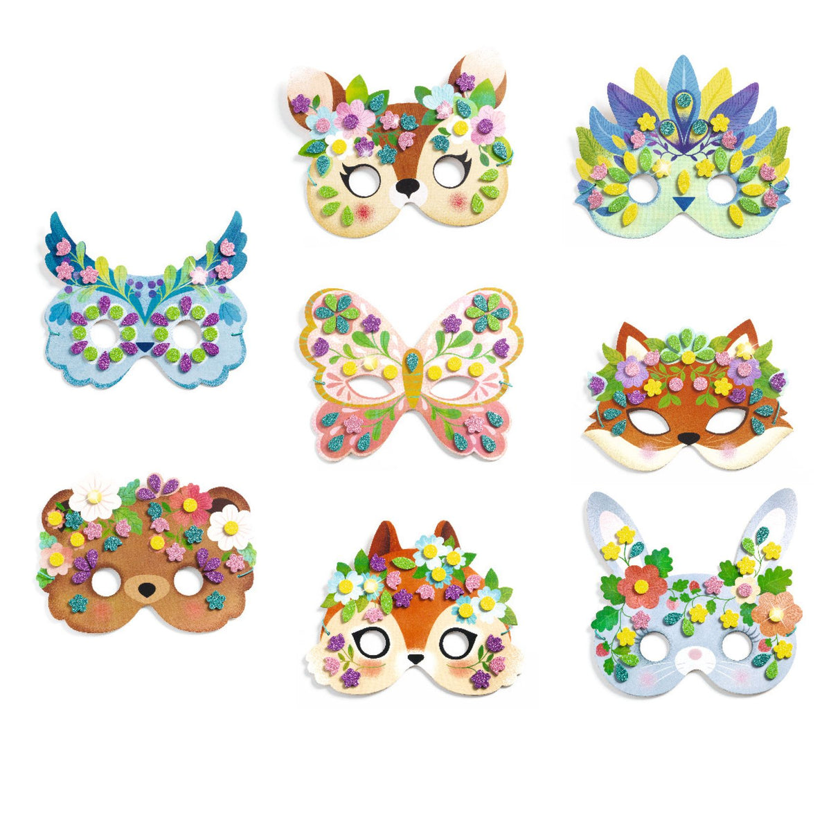 Djeco Diy Masks - Forest Animals