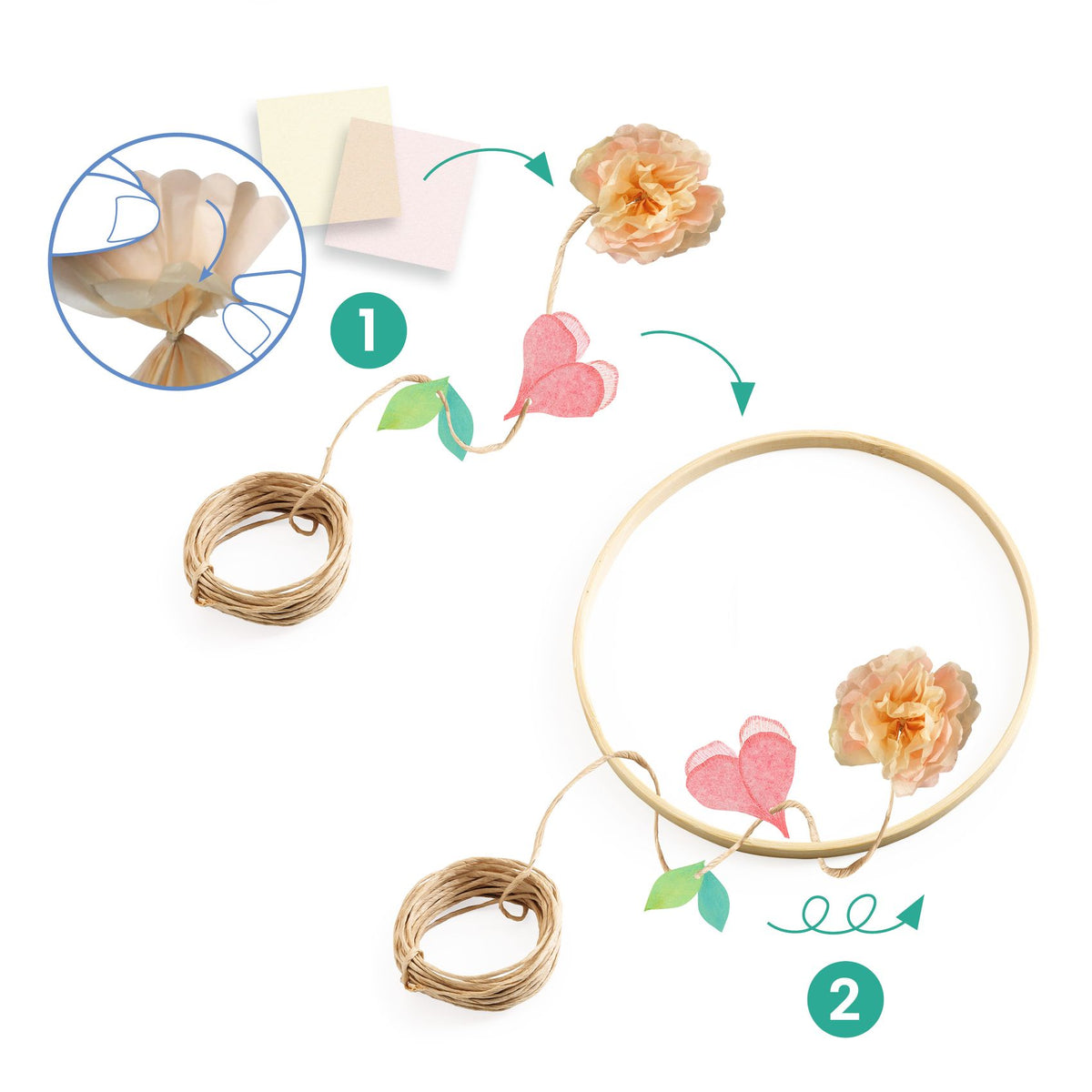 Djeco DIY Dalia Wreath