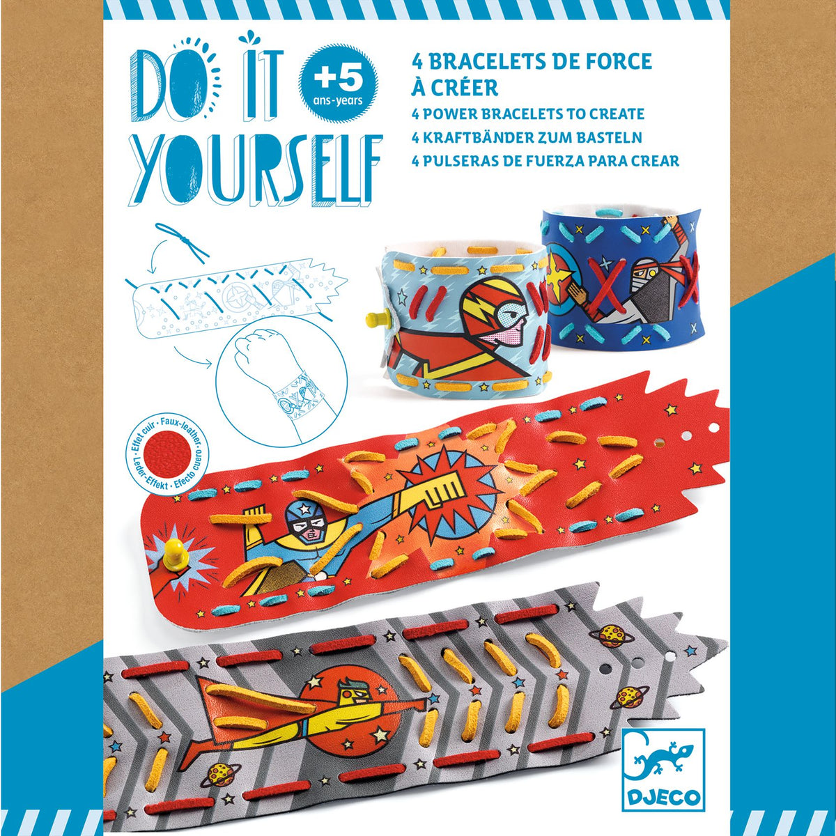 Djeco DIY Super Powers Bracelets
