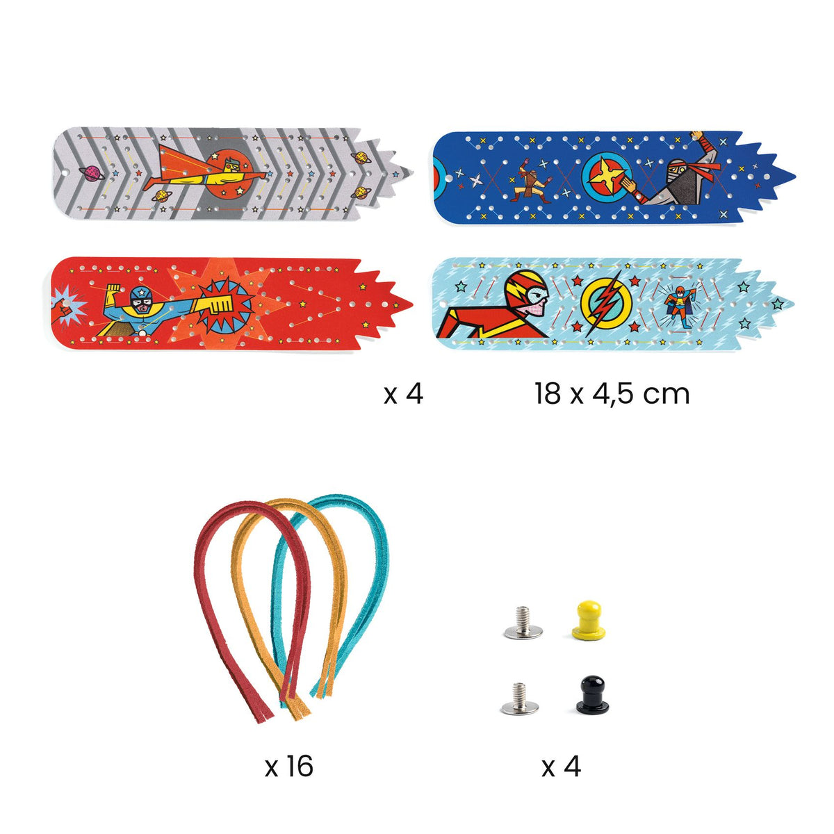 Djeco DIY Super Powers Bracelets