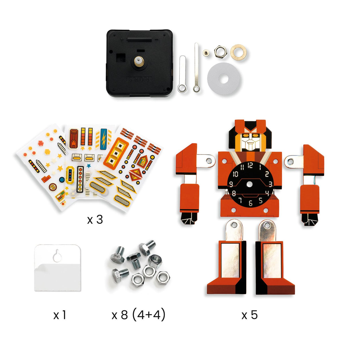 Djeco DIY Robotime Clock