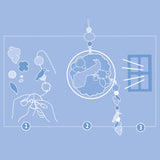 Djeco DIY Paradise Bird Suncatcher