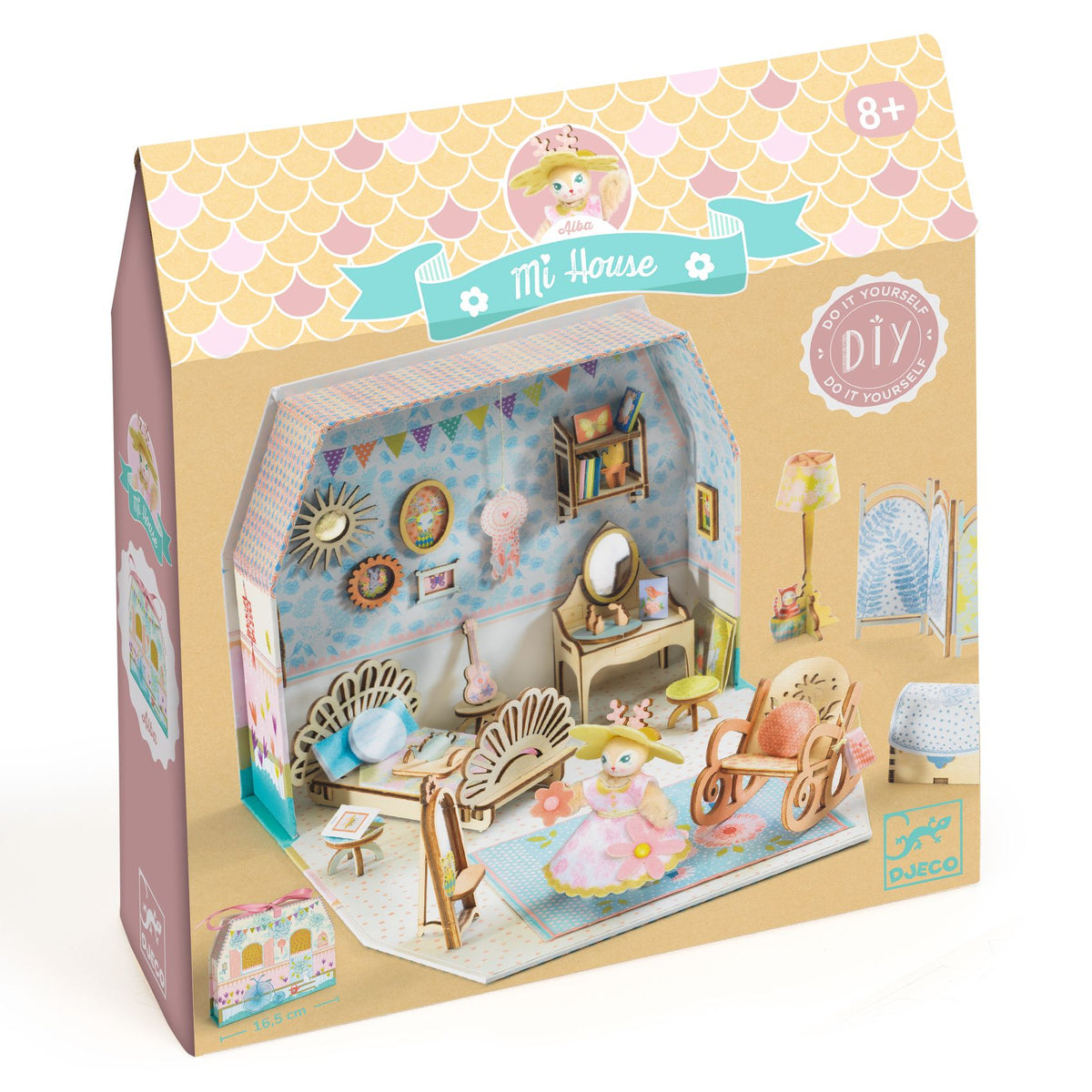 Djeco Mini Maison DIY - Mi House - Alba