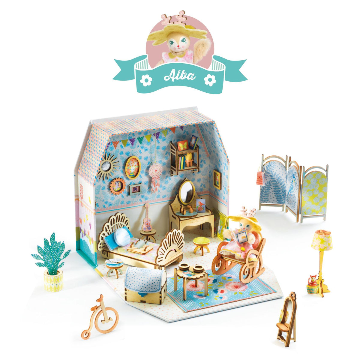 Djeco Mini Maison DIY - Mi House - Alba