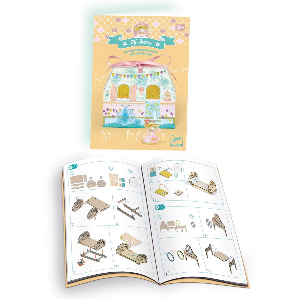 Djeco Mini Maison DIY - Mi House - Alba