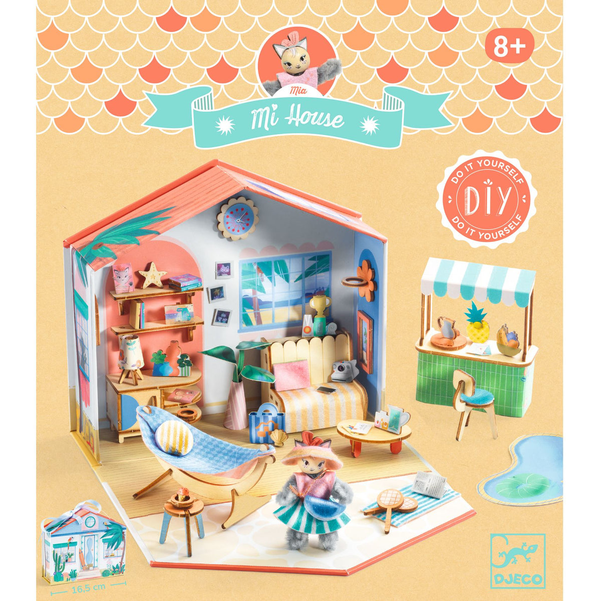 Djeco Mini Maison DIY - Mi House - Mia