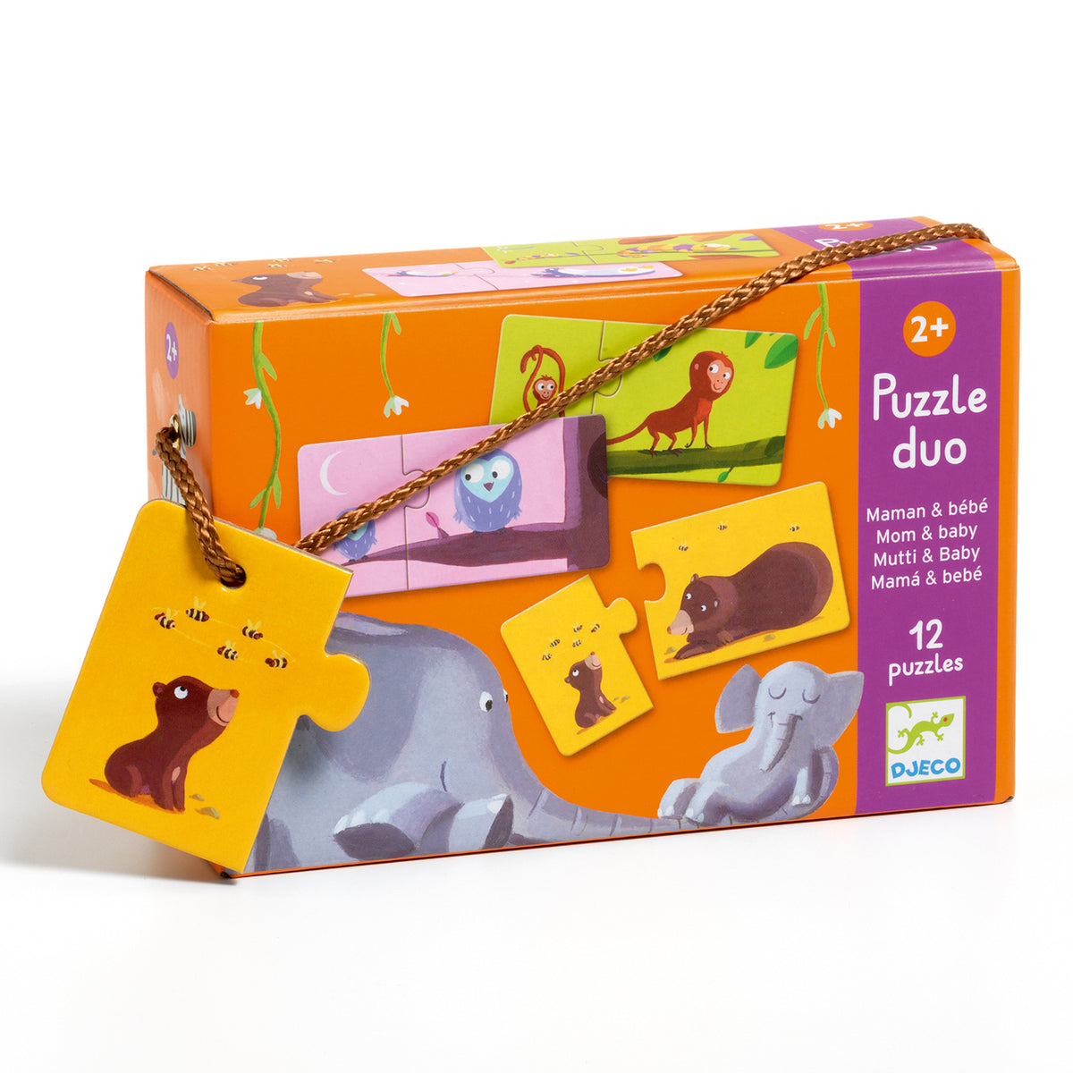 Djeco Puzzle Duo - Mum & baby